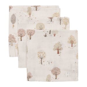 Jollein Spuugdoekjes 31x31 cm – Set van 3 Tiny Park
