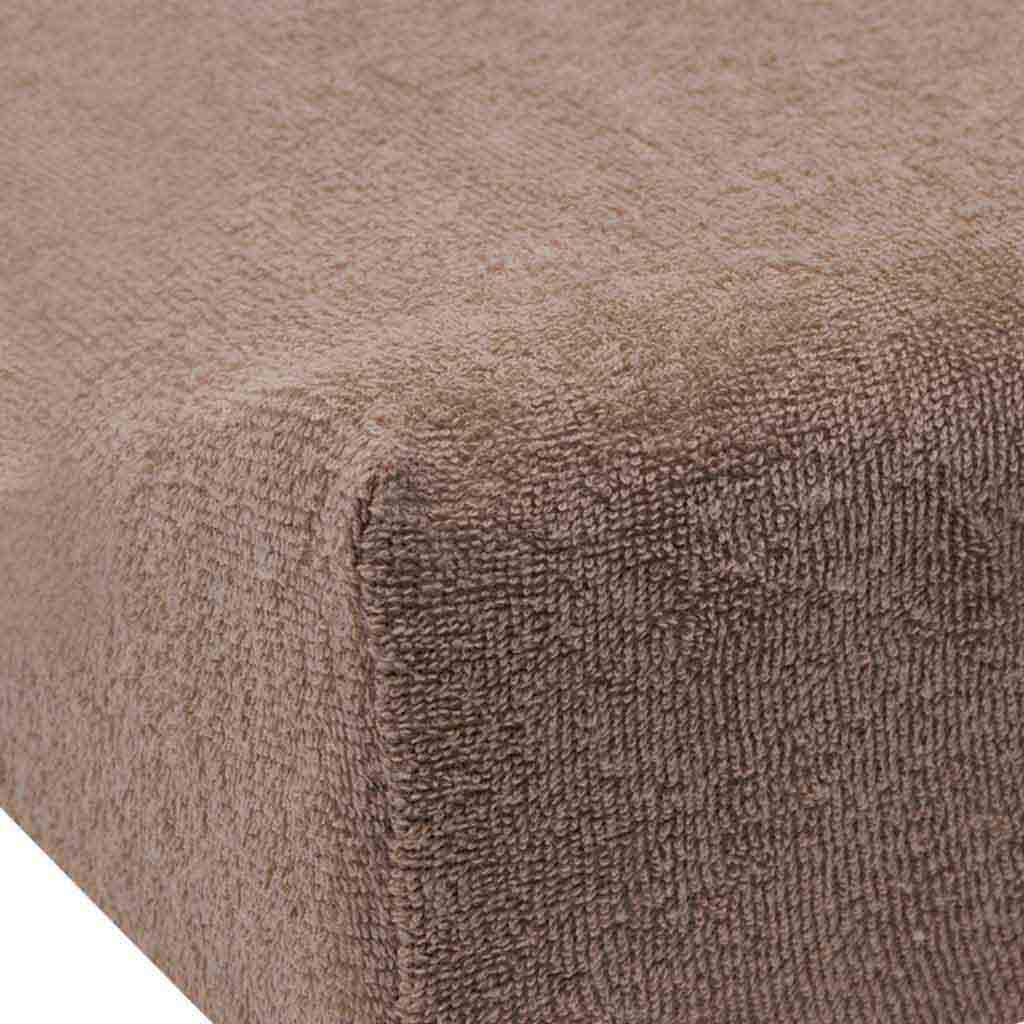 Jollein aankleedkussenhoes badstof set van twee - 50x70 cm / milky coffee - Afbeelding 4