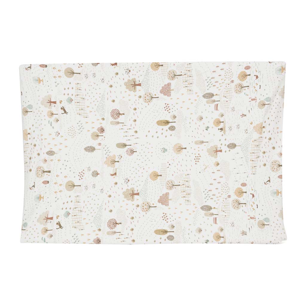 Jollein aankleedkussenhoes jersey 50x70 cm / tiny park - Afbeelding 3