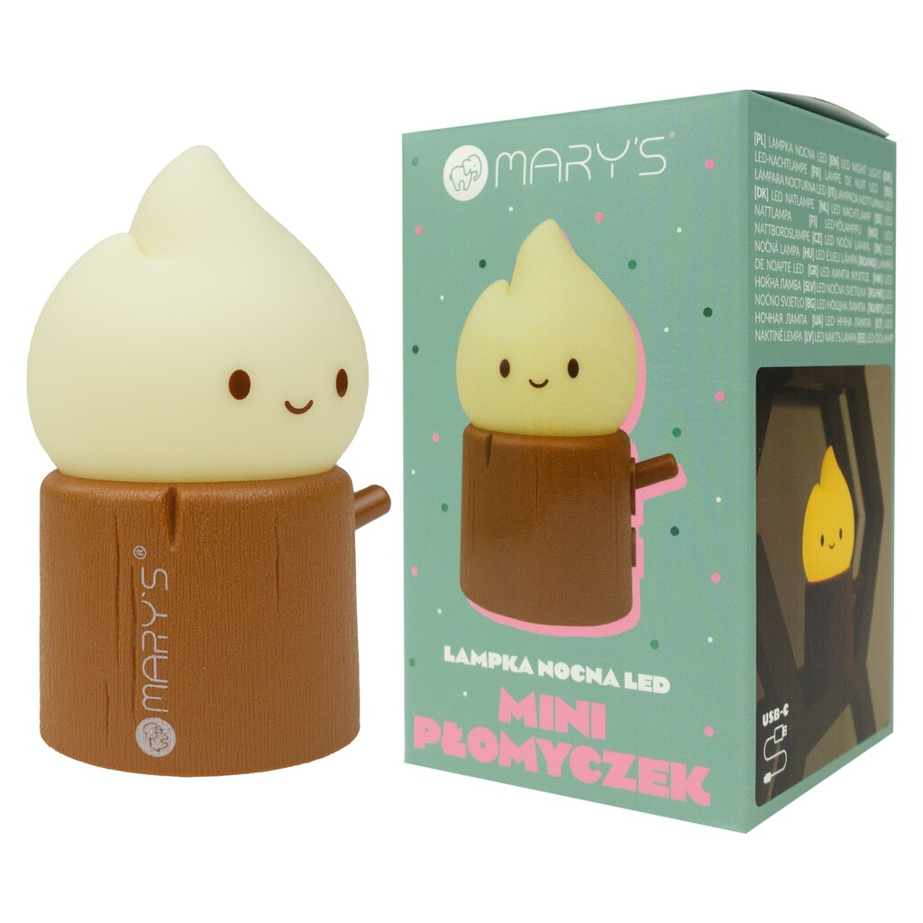 Mary’s Nachtlampje kind Mini Vlam – Stijlvolle Kinderkamer Lamp - Afbeelding 3