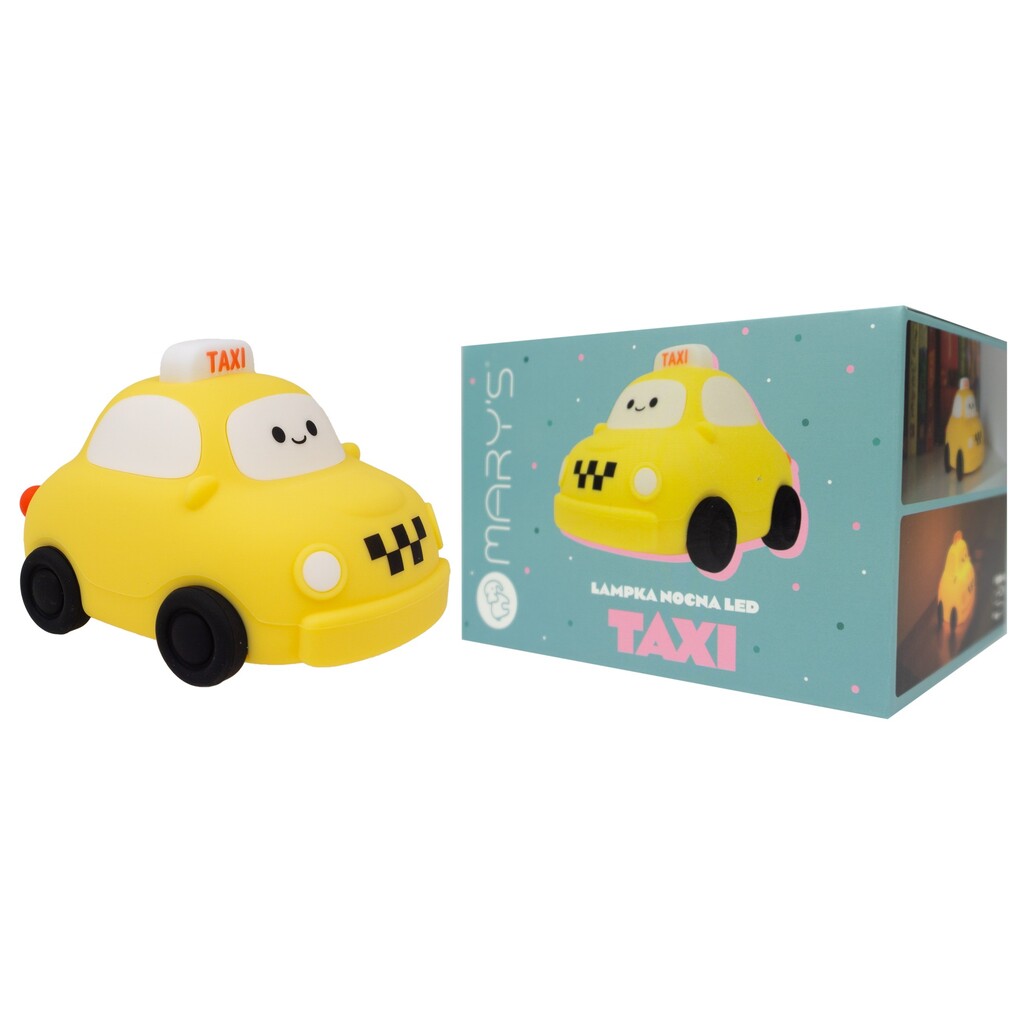 Mary’s Nachtlampje kind Taxi Auto - Afbeelding 3