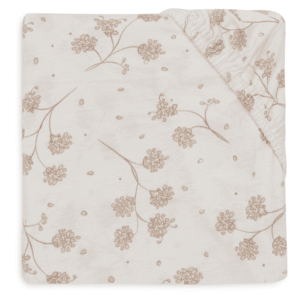 Jollein hoeslaken ledikant 60x120 - leafy dreams