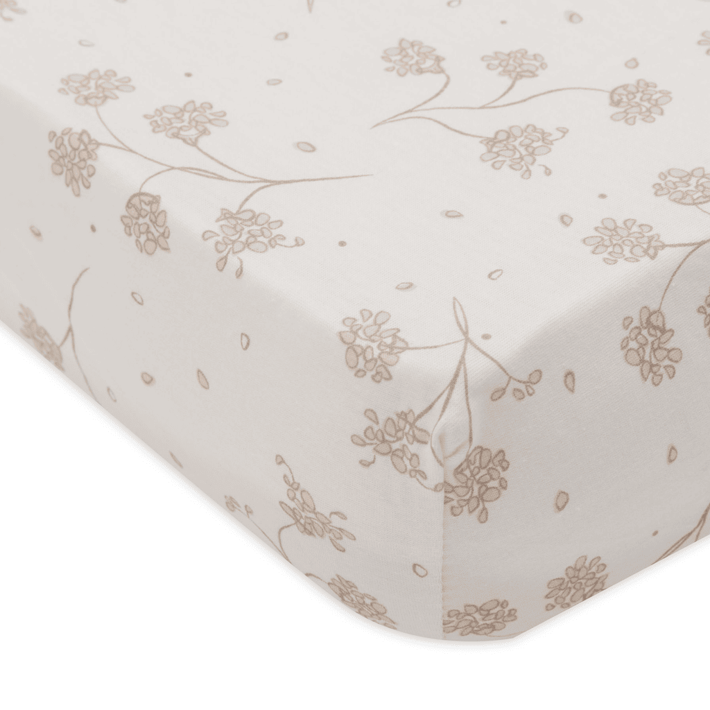Jollein hoeslaken ledikant 60x120 - leafy dreams - Afbeelding 3