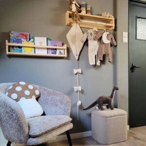 Wandplanken voor babykamer