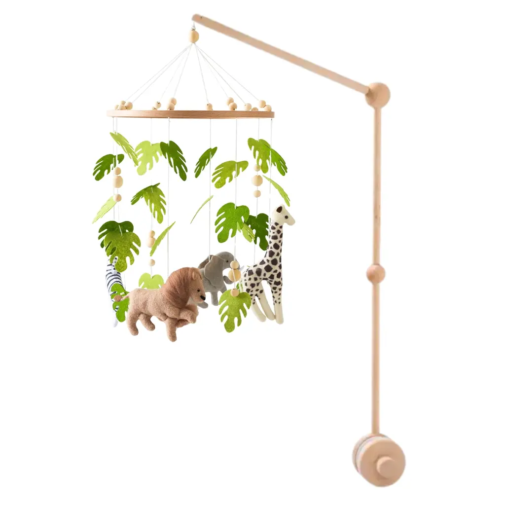 Boxmobiel Jungle – houten box mobiel