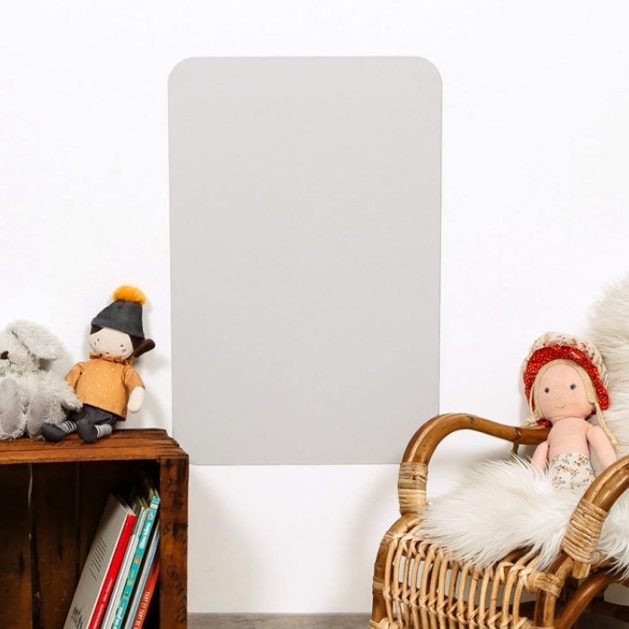 Ferflex magnetische muursticker rechthoek M – Grey Beige