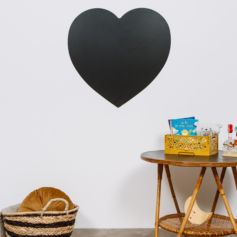 Ferflex magnetische muursticker Hart- Black