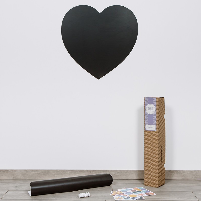 Ferflex magnetische muursticker Hart- Black - Afbeelding 4