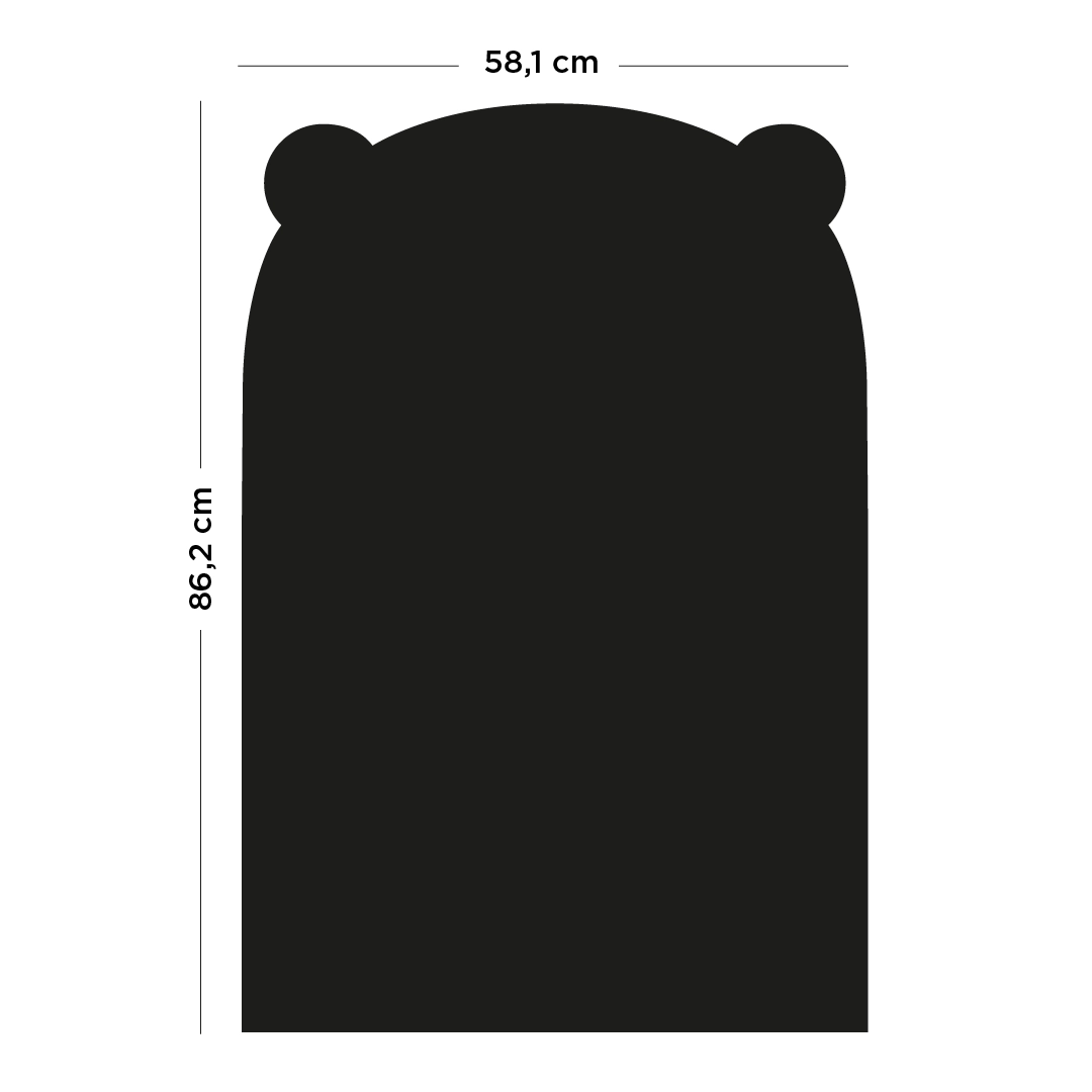 Ferflex magnetische muursticker Beer - Black - Afbeelding 5