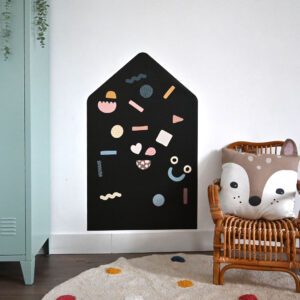Ferflex magnetische muursticker Home – Black