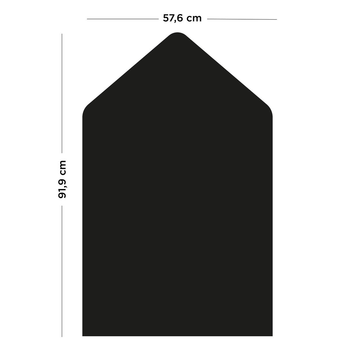 Ferflex magnetische muursticker Home – Black - Afbeelding 3