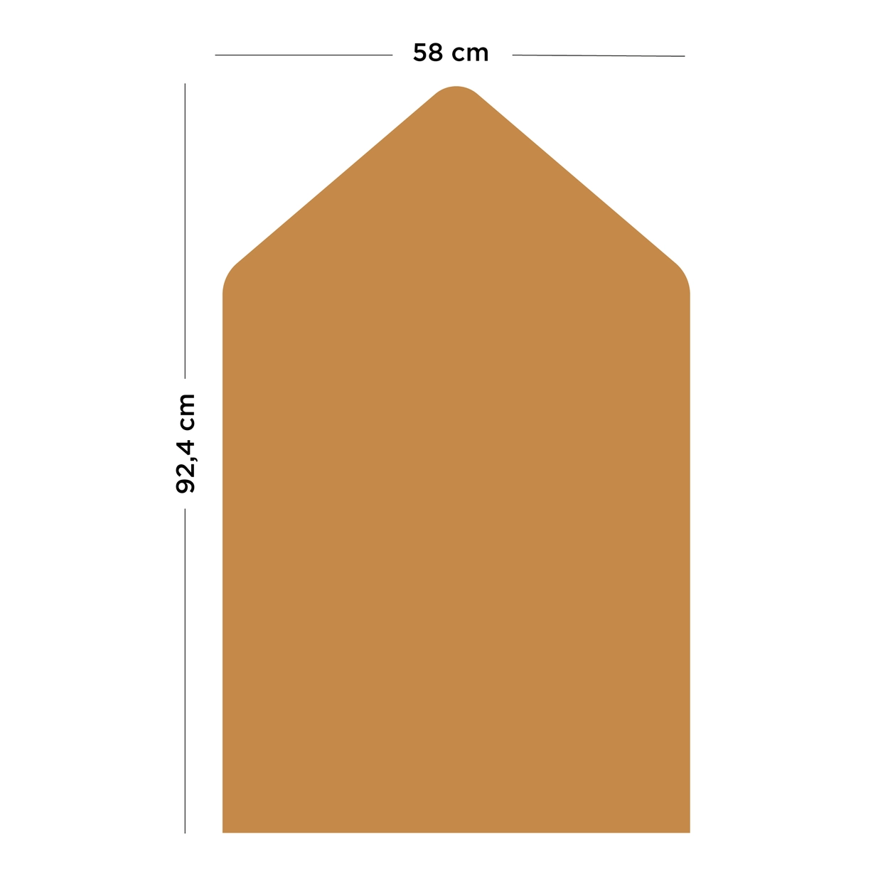 Ferflex magnetische muursticker Home – Caramel - Afbeelding 2