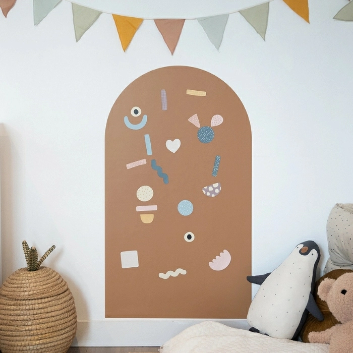 Ferflex magnetische muursticker boog - Caramel - Afbeelding 4