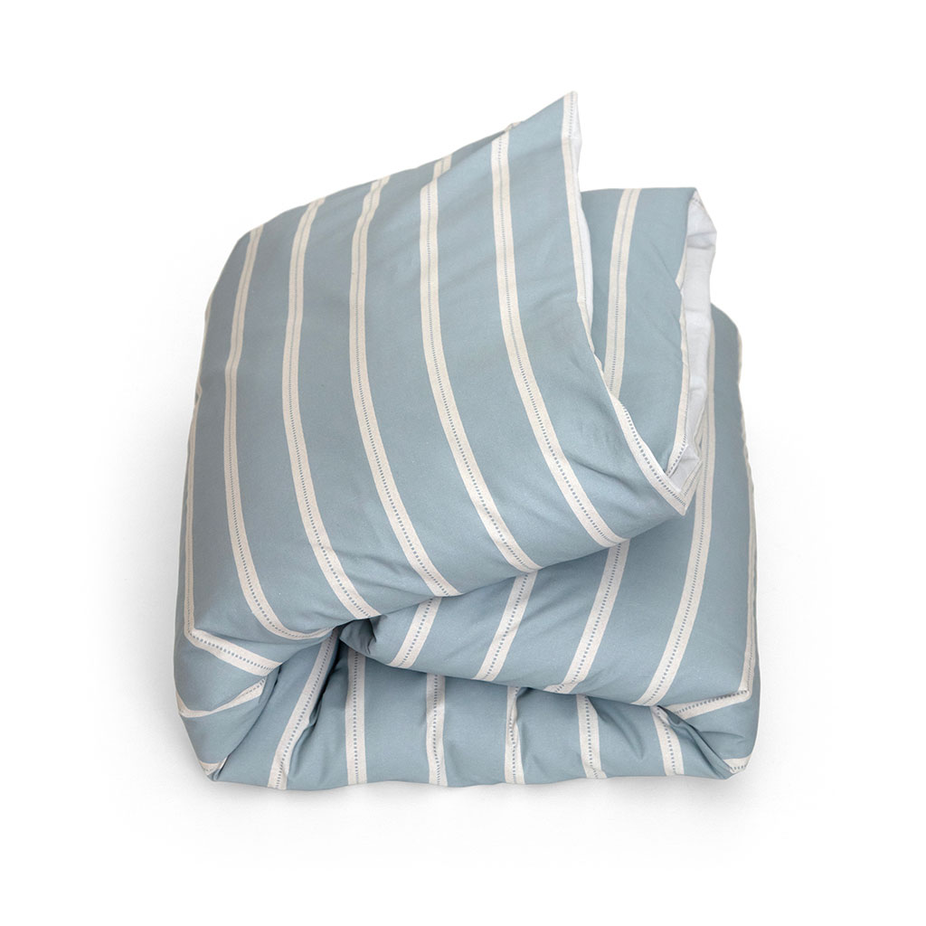 Kinderdekbedovertrek 140×200 Studio Ditte lintjes – blauw