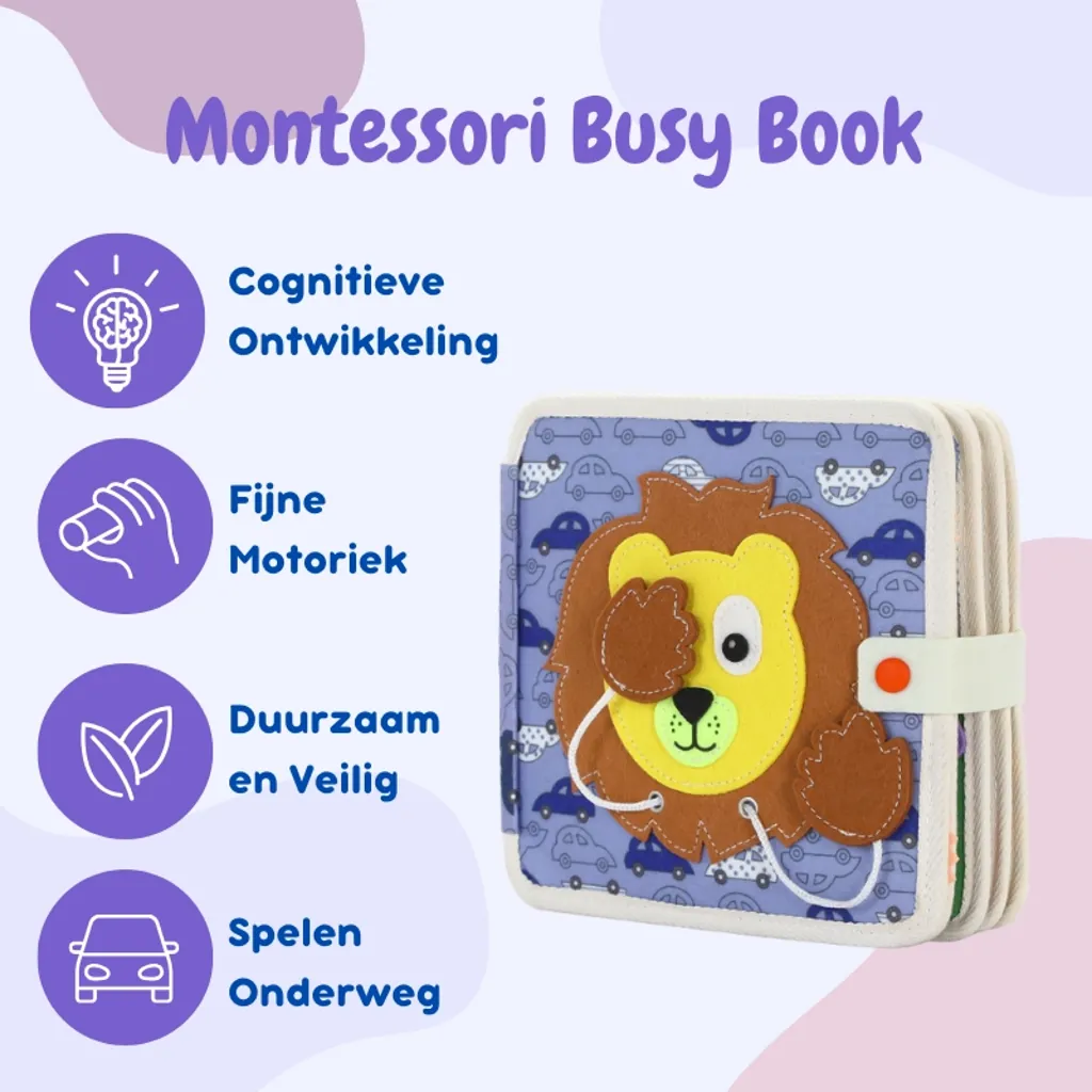 Montessori activiteitenboekje Leeuw – Leerzaam & Duurzaam speelgoed - Afbeelding 6