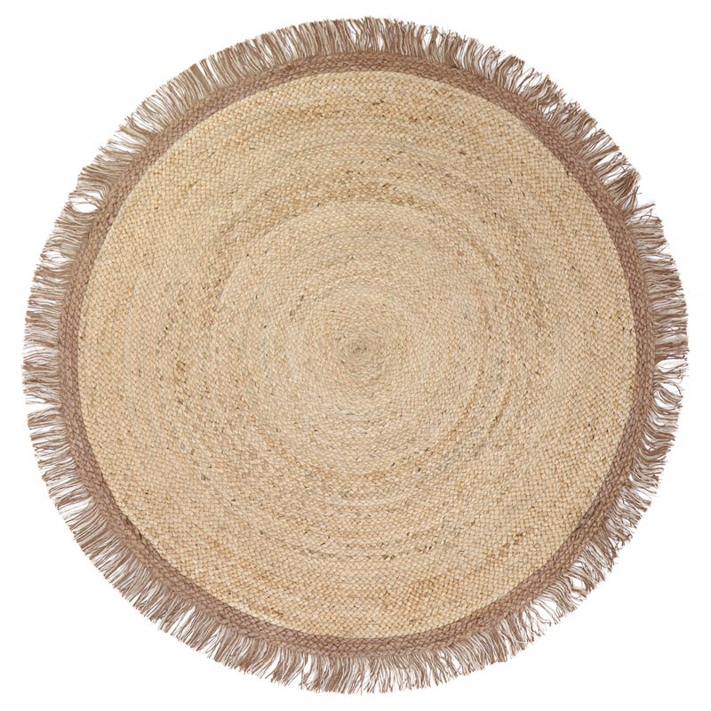 Nattiot Vloerkleed kinderkamer rond Jute