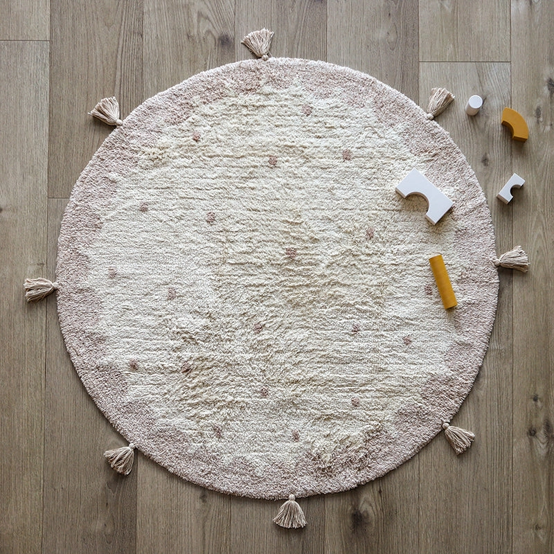 Nattiot Vloerkleed kinderkamer rond Polka Dots – wasbaar - Afbeelding 2