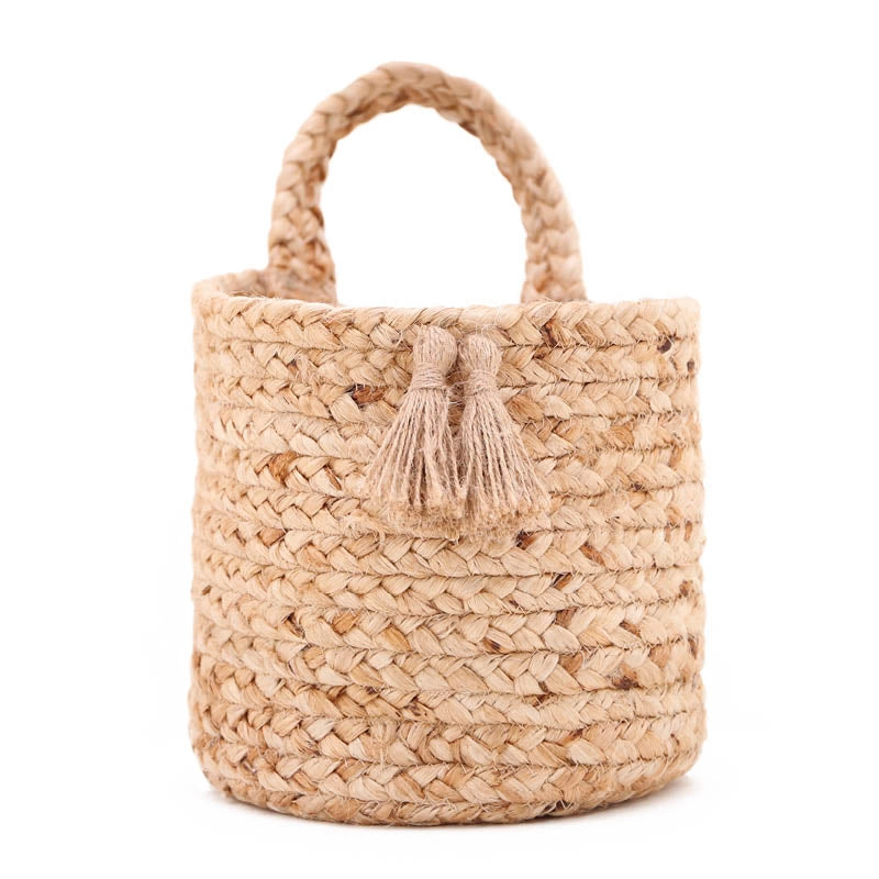Nattiot opbergmand kinderkamer jute - Afbeelding 2