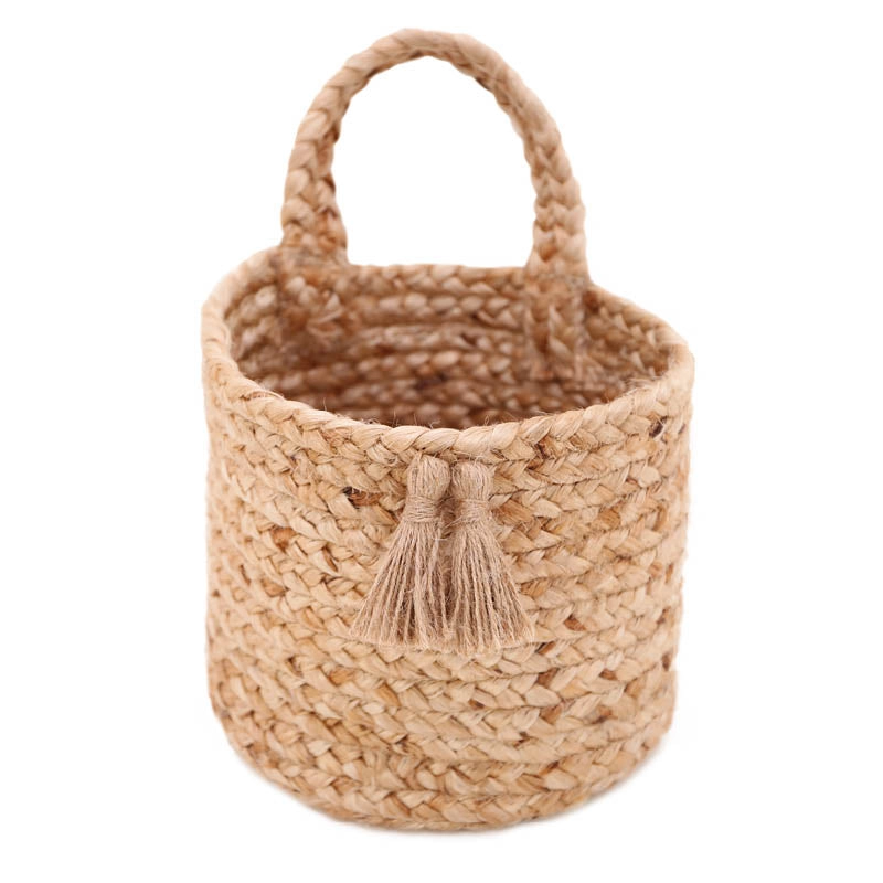 Nattiot opbergmand kinderkamer jute - Afbeelding 3