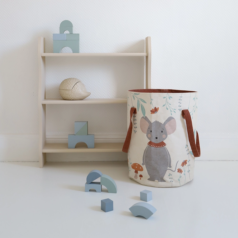 Nattiot opbergmand kinderkamer muis - Afbeelding 2