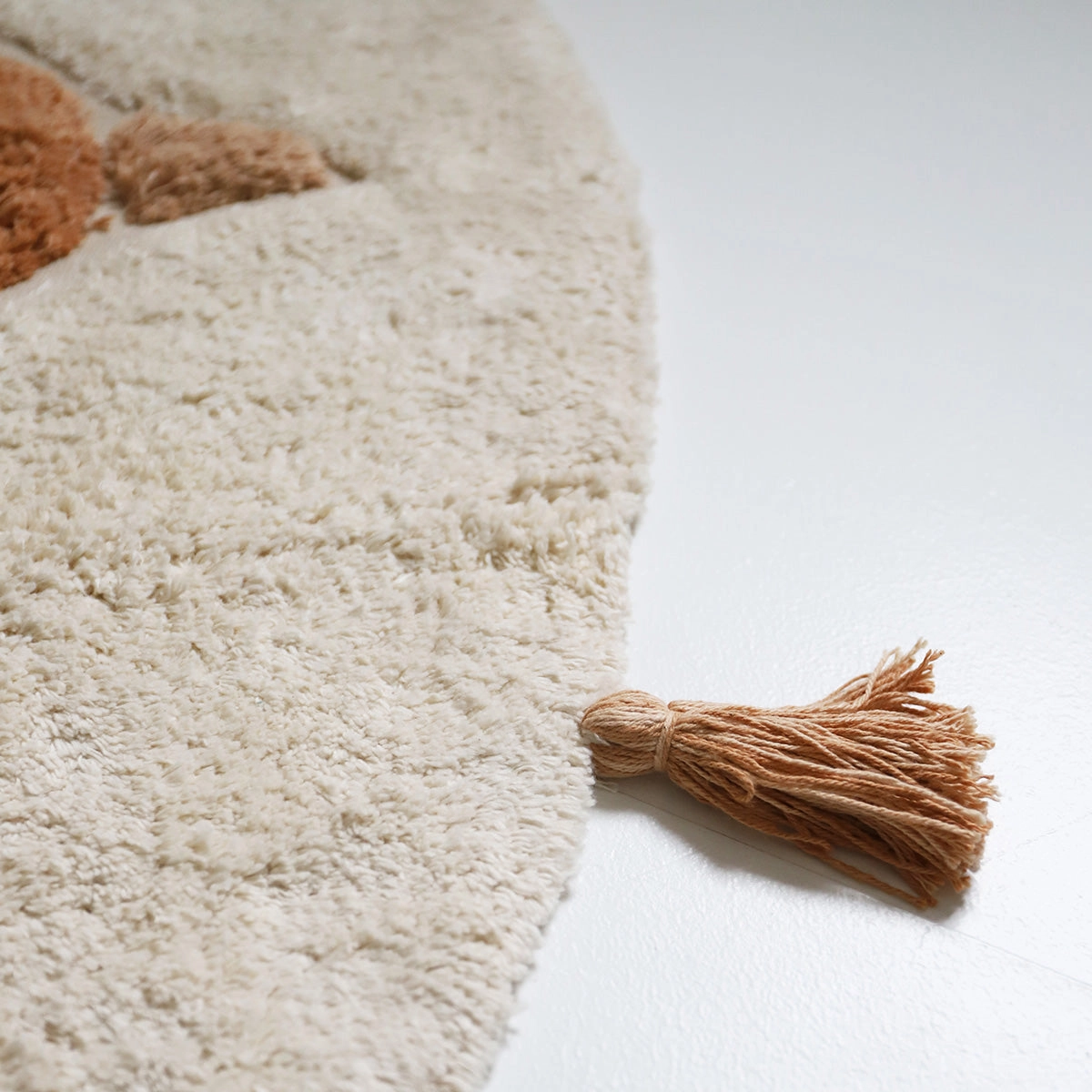 Nattiot rond kinderkamer vloerkleed Bohobird toast - Afbeelding 4