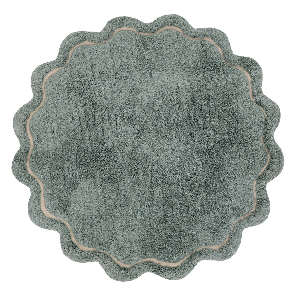 Nattiot rond kinderkamer vloerkleed Sweet april – Aqua blauw - Afbeelding 8