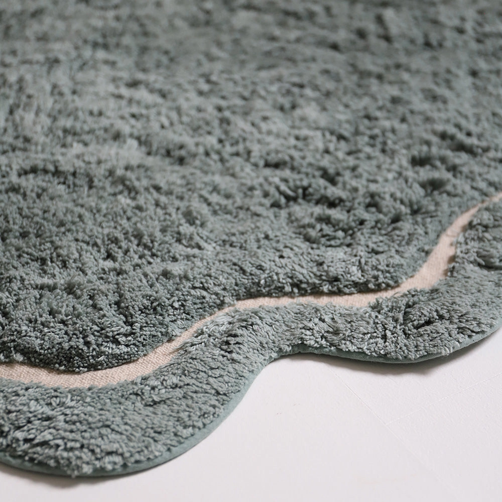Nattiot rond kinderkamer vloerkleed Sweet april – Aqua blauw - Afbeelding 5