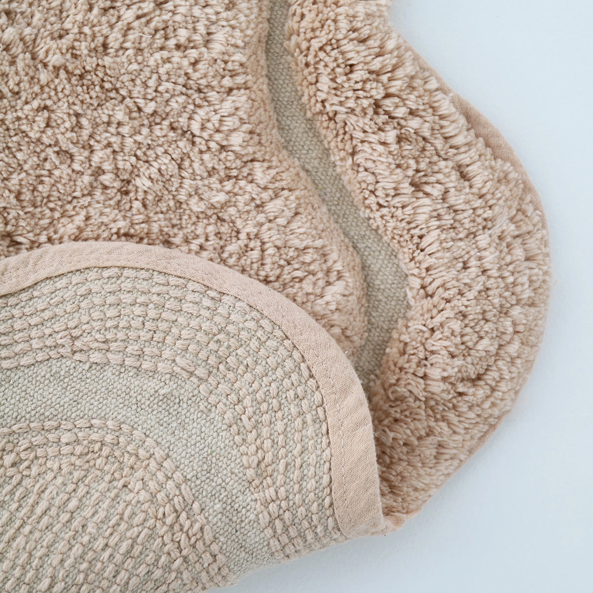 Nattiot rond kinderkamer vloerkleed Sweet april – Nude - Afbeelding 4