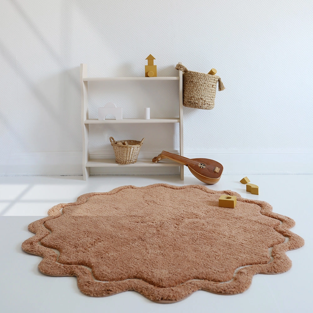Nattiot rond kinderkamer vloerkleed Sweet april – Toffee - Afbeelding 2