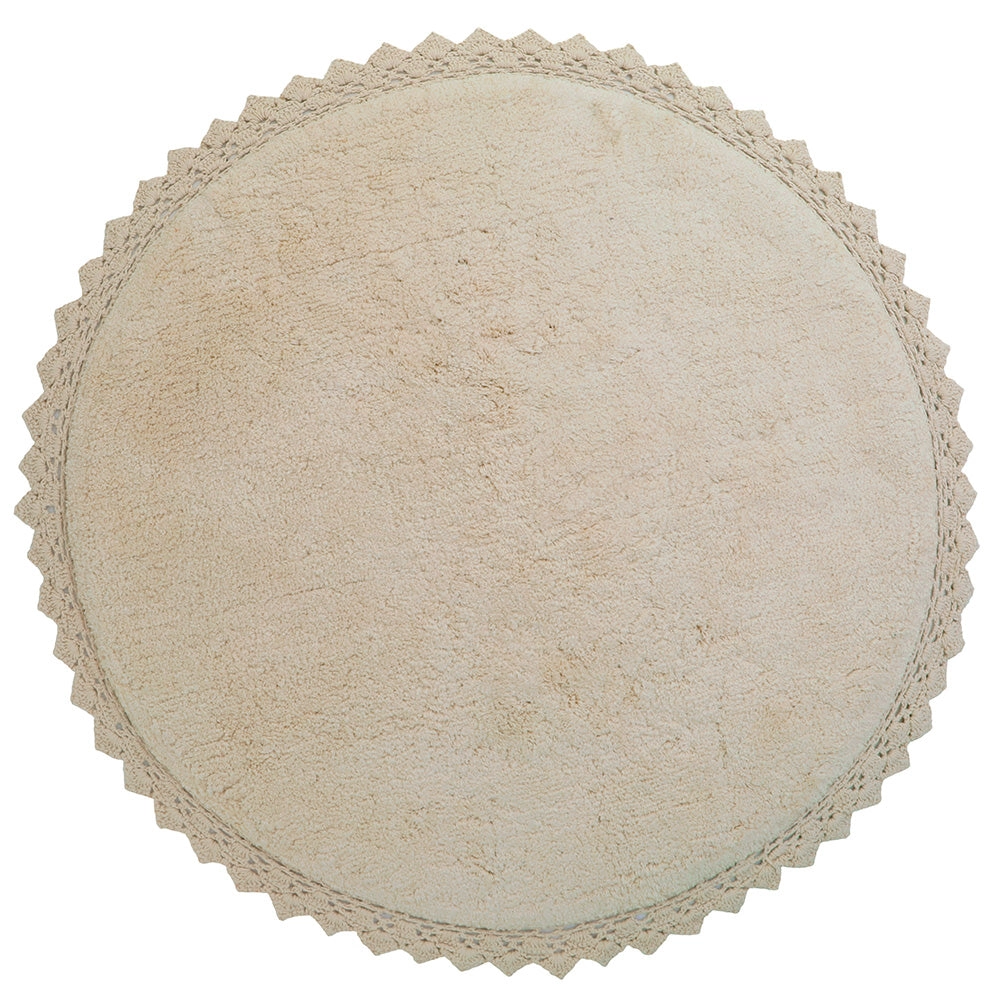 Nattiot rond kinderkamer vloerkleed Perla – Sable
