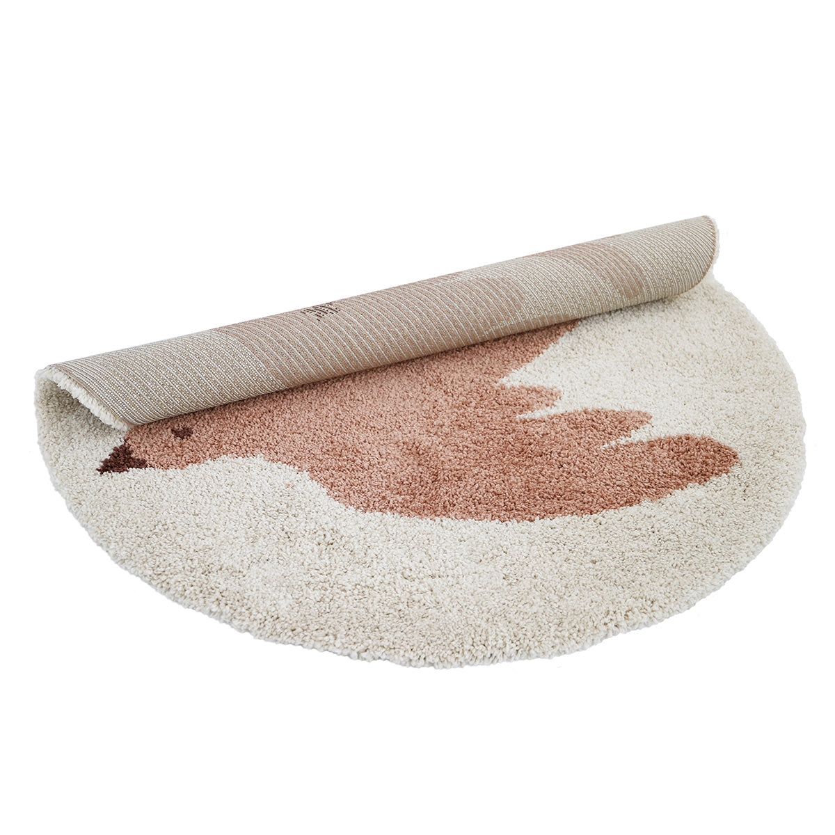 Nattiot rond kinderkamer vloerkleed vogel - Afbeelding 3
