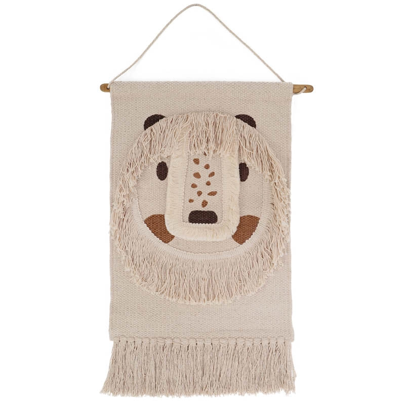 Nattiot wandhanger leeuw - muurdecoratie babykamer