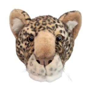 Wild and Soft dierenkop kinderkamer luipaard