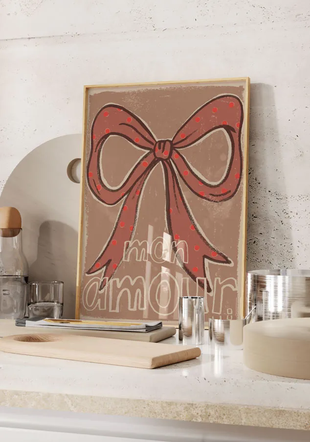 Studio Loco poster kinderkamer - mon amour - Afbeelding 3