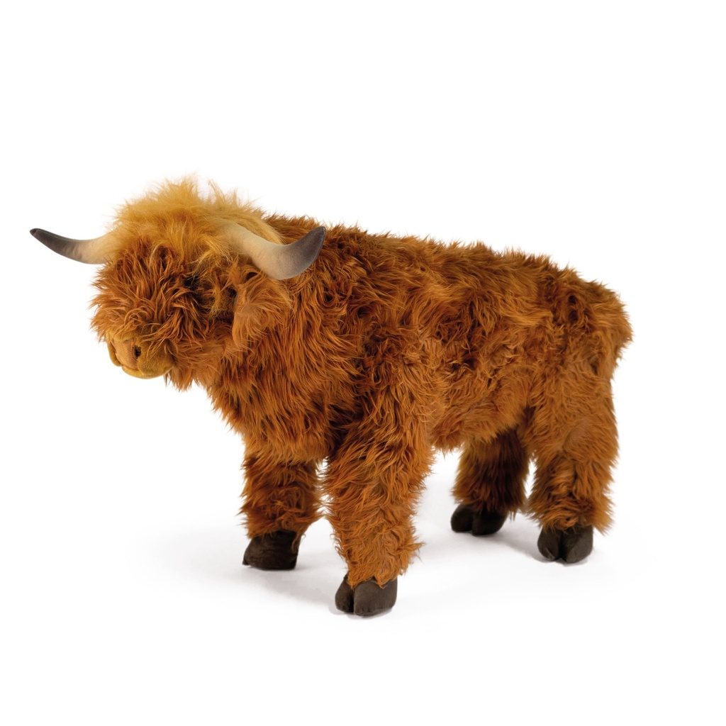 Wild and Soft Knuffel koe schotse hooglander Staand 64 cm - Afbeelding 2