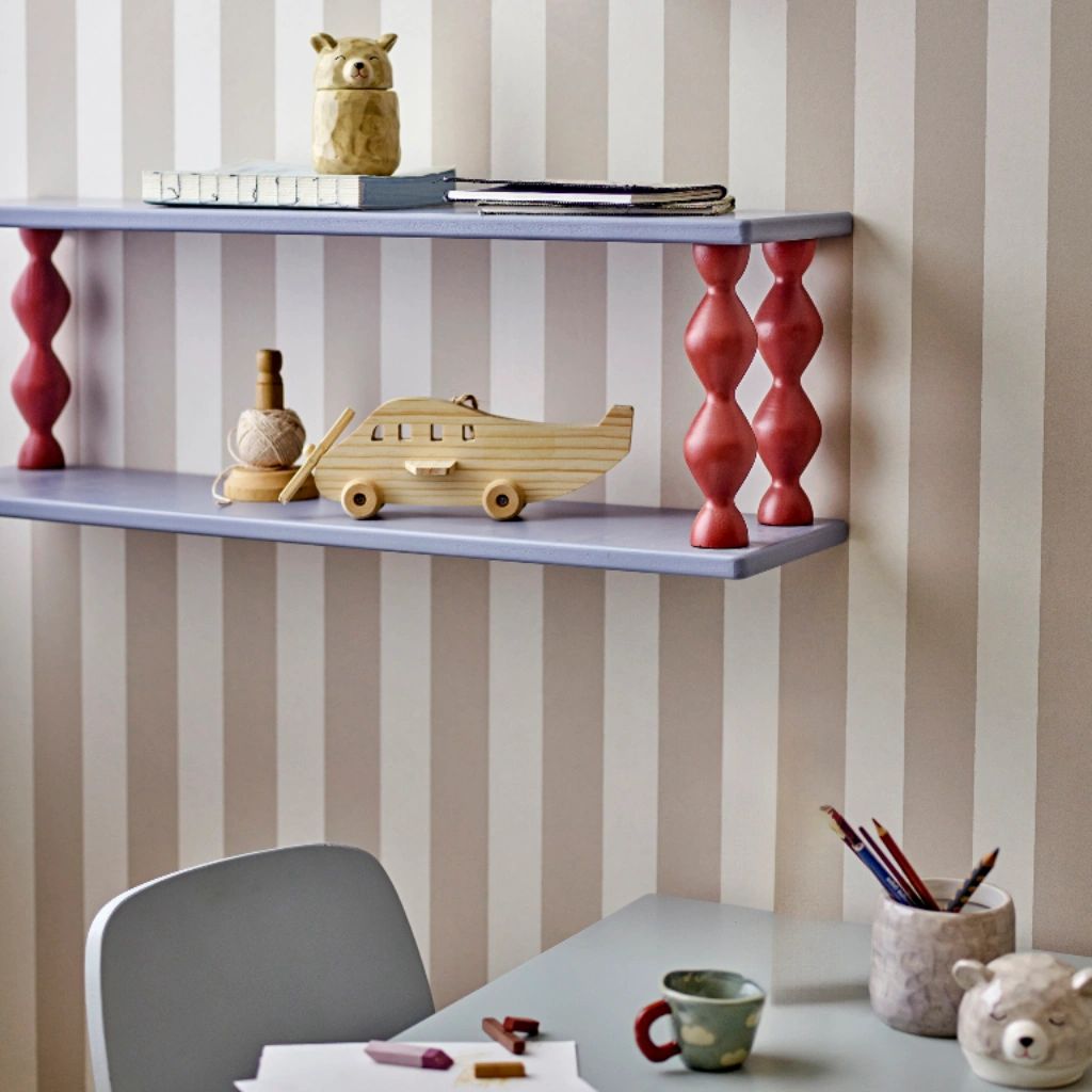 Bloomingville MINI Bibiola Wandplank – Scandinavisch Design voor de Kinderkamer - Afbeelding 3