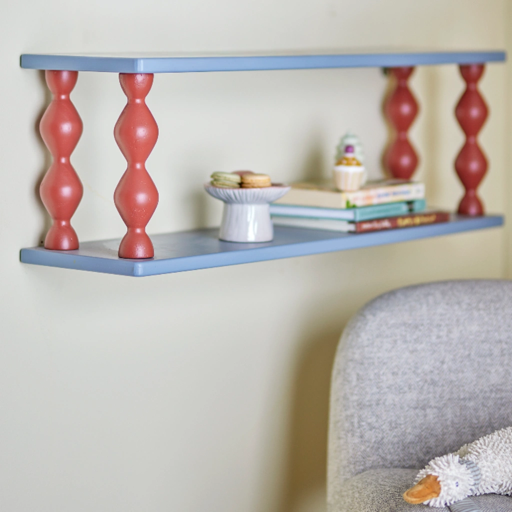 Bloomingville MINI Bibiola Wandplank – Scandinavisch Design voor de Kinderkamer - Afbeelding 4