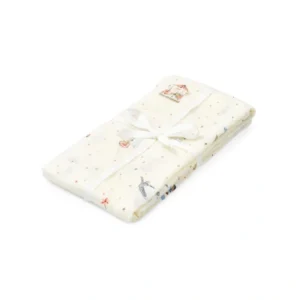Hydrofiele doek en swaddle met Carousel print van Cam Cam Copenhagen