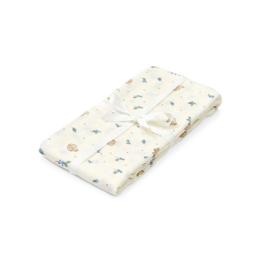 Hydrofiele doek XL 120×120 Blueberries – Cam Cam Copenhagen