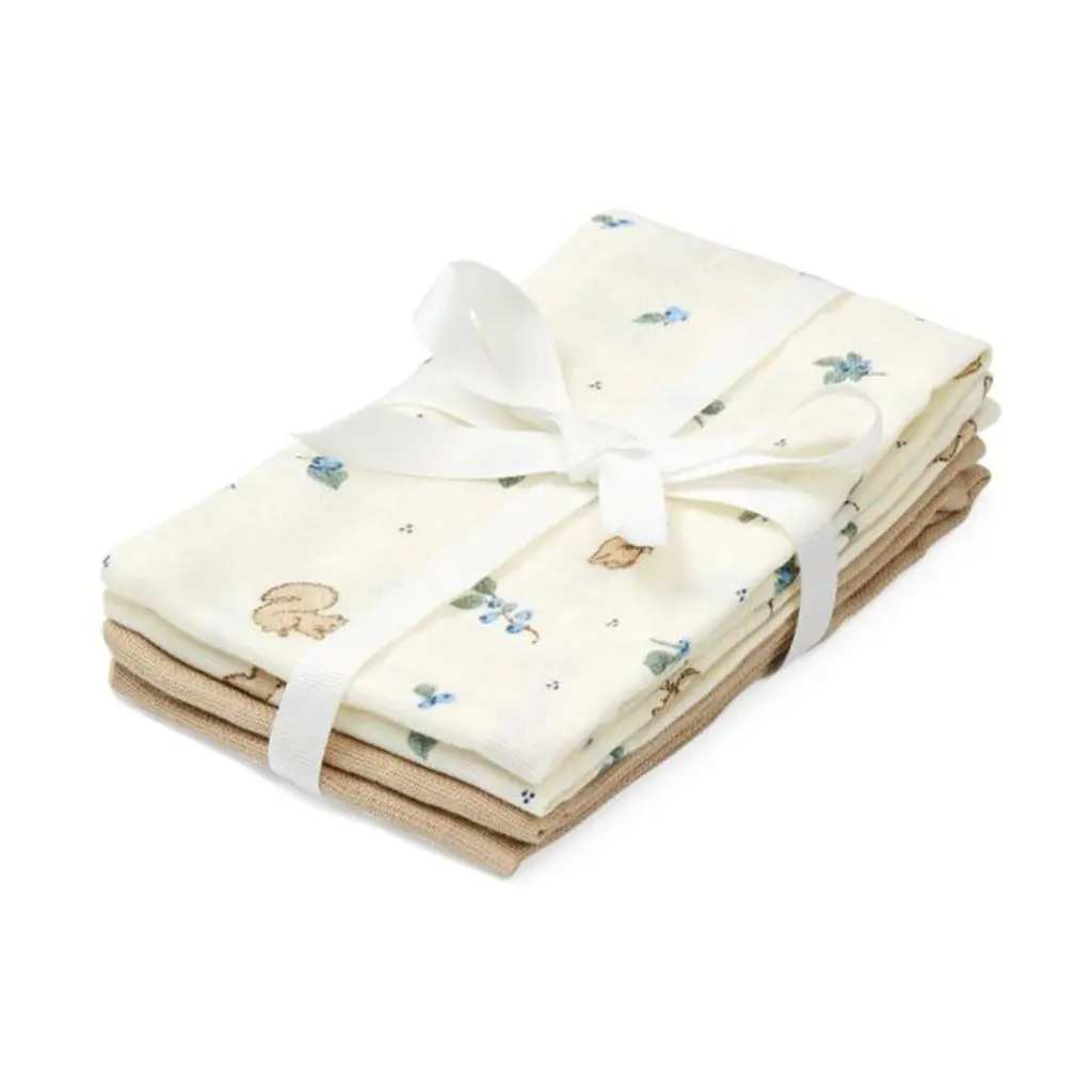 Washandjes set van 4 Blueberries – Cam Cam Copenhagen