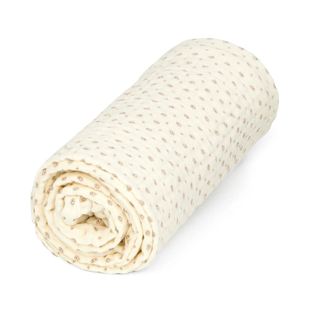 Cam Cam Copenhagen hydrofiele deken 100x100 cm Rowan print mousseline biologisch katoen