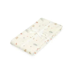 Cam Cam Copenhagen hydrofiel doek XL swaddle Vintage Toys print biologisch katoen