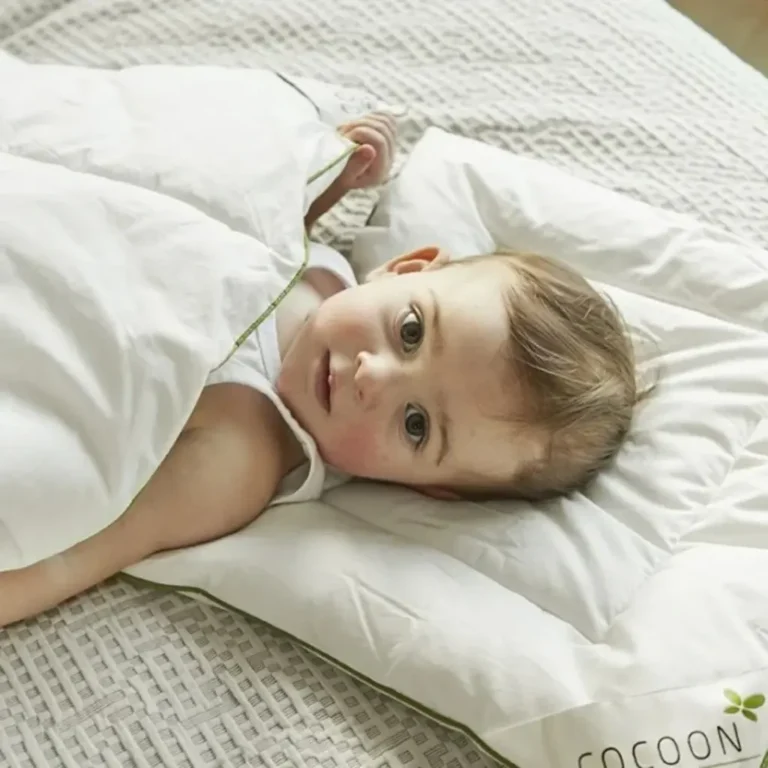 Babykussen en kinderkussen kapok