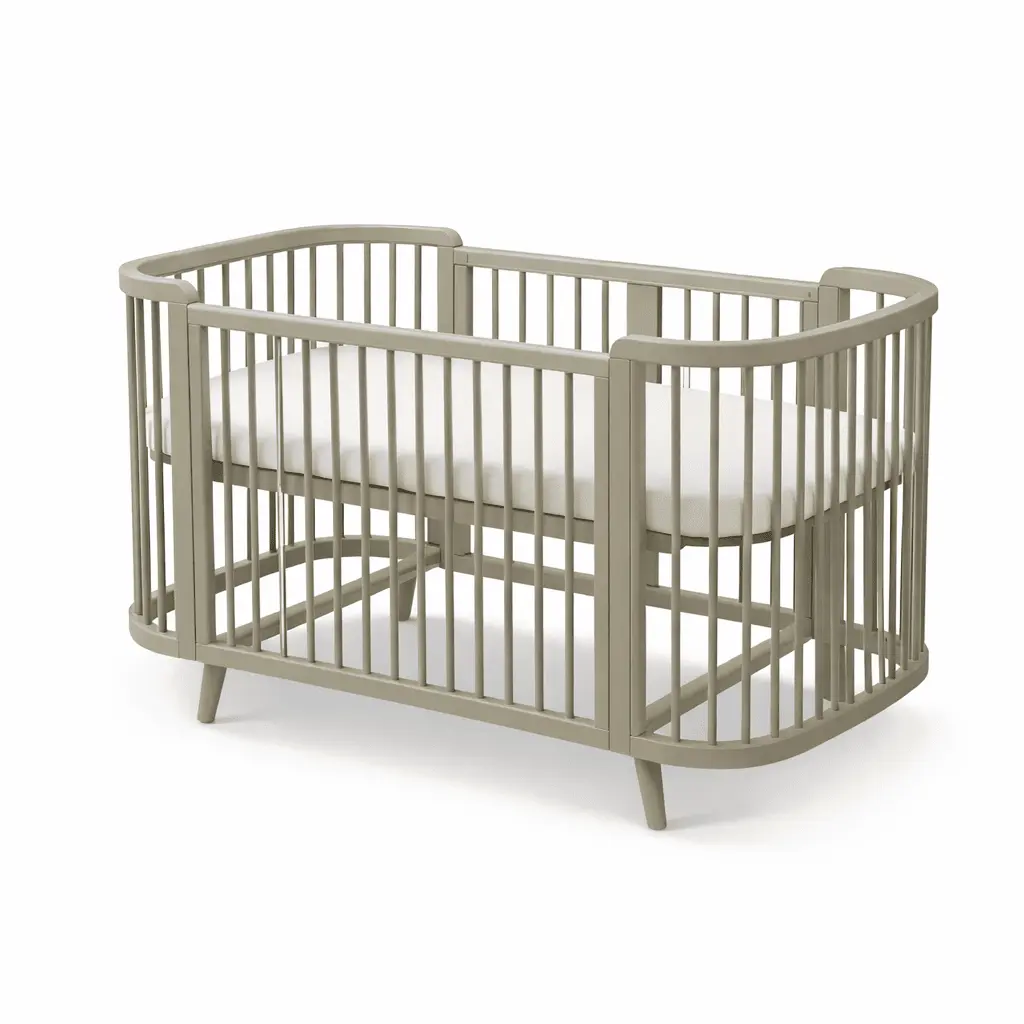 Meegroeibed Boho Light – van wieg tot juniorbed | Massief hout