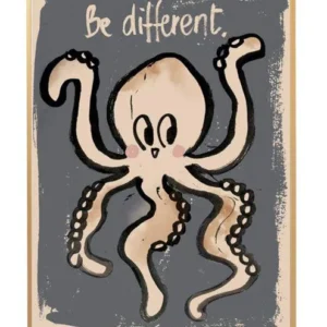 Poster Octopus โ Studio Loco | Kinderkamer & Babykamer Wanddecoratie